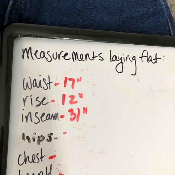 Vintage Levi Strauss 517 Blue Jeans Size 34 x 32 USA Made Bootcut Dark Wash - Picture 10 of 12